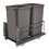 Rev-A-Shelf 53WC-1527SCDM-213 Steel BM Waste Containers w/Soft Close Double 27QT Orion Gray, Price/Each