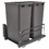 Rev-A-Shelf 53WC-2150SCDM-213 Steel BM Waste Containers w/Soft Close Double 50QT Orion Gray, Price/Each