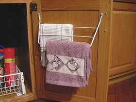 Rev-A-Shelf 563-32 Door mount Towel holder white