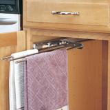 Rev-A-Shelf 563-47-C 3 Prong Towel Pullout chrome