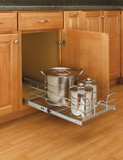 Rev-A-Shelf 5WB1-1218-CR Chrome Pull Out Baskets single pull out 11 3/8
