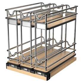 Rev-A-Shelf 9in 3 Shelf Two Tier PullOut Spice