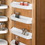 Rev-A-Shelf 6235-20-15-52 Door Storage Trays 5 tray set 19-3/4" W almond polymer, Price/Set