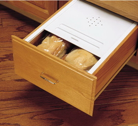 Rev-A-Shelf BDC-200-15 Bread Drawer Covers 16-3/4" W almond