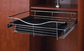 Rev-A-Shelf CB-181607ORB-5 Wire Pullout Baskets Oil Rubbed Bronze 18"Wx16"Dx7"H