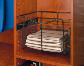 Rev-A-Shelf CB-301611ORB-5 Wire Pullout Baskets Oil Rubbed Bronze 30"Wx16"Dx11"H