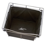 Rev-A-Shelf CHBI-301418-5 Wire Pullout Basket Cloth Liners Black for 30