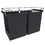 Rev-A-Shelf CSOHSL.30.1 Hamper Pull Out Black CSOHSL Series, Size 30", Price/Each