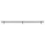 Rev-A-Shelf 30in Wire Shoe Rail MATTE BLACK