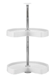 Rev-A-Shelf LD-2472-28-15-1-18 Kidney Susan 2 Shelf Lazy Daisy