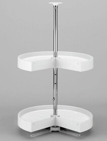 Rev-A-Shelf LD-2942-18-15-1 Pie Cut 2 Shelf Lazy Daisy