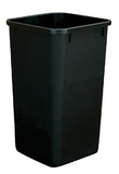 Rev-A-Shelf RV-1024-18-10 Replacement Waste Bin 27qt black