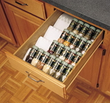 Rev-A-Shelf ST50-21A-12 Trimmable Spice Drawer Insert almond