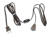 Specialty Lighting Extension Cord w/Roll Switch