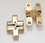 SOSS Satin Brass Invisible Concealed Hinge for 1" Thick Material, Price/Each