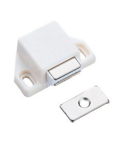 Sugatsune Magnetic Touch Latch for Small Doors White