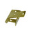 Selby Steel, Brass Plated Lid Hinge, Price/Each