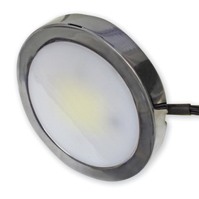 Tresco 3 watt LED Metal Pockit Spotlight Nickel