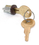 CompX Timberline Lock Plugs Polished Statuary Bronze Key # 109TA, Price/Each