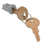 CompX Timberline Lock Plugs Polished Satin Nickel Key # 101TA