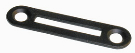 CompX Timberline Strike Plates, Black, 1-15/16" x 7/16"