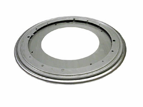 Triangle Flat Lazy Susan Bearing 9" round with detent