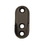 US Futaba Oval Rod Support W/3 Holes Oil Rubbed Bronze, Price/Each