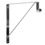 US Futaba 11.75" Deep Shelf & Oval Rod Support Chrome 72535 46 185, Price/Each