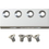 US Futaba Flat Rail Connector Stainless Steel, Price/Each
