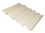 Vance Trimmable Plastic Spice Racks 29" wide white, Price/Each