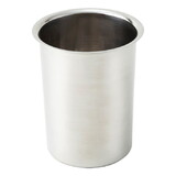 Canister Stainless Steel 2qt 5-3/4x7