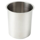 Canister Stainless Steel 6qt 8x8-3/4