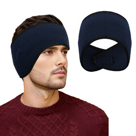 GOGO Micro-Fleece Headband Winter Earlap Head Warmer Ear Muffs for Cold Weather Women Man