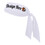 GOGO 12 Pack Head Tie Sports Headbands, Tie Back Headband Wholesale - White