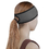 GOGO 10 Pieces Fleece Ponytail Headbands (5 Black + 5 Grey) Ear Warmers Headband