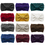 GOGO 12 Pack Knit Bow Headbands, Crochet Turban Head Wrap Headband Assorted Colors
