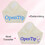 GOGO Velvet Spa Headband Skin Hair Band for Women Makeup, Adjustable Facial Hair Wrap - Cream