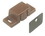 Epco Magnetic Catch - 1006-Br-P, Brown, Polybagged with strikes and screws
