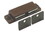 Epco Magnetic Catch - 1015-Br-P, Brown, Polybagged with strikes and screws