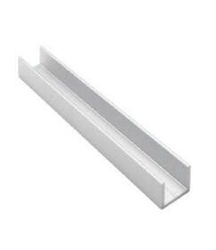 Epco Track Base - 725-A, Satin Clear Anodized