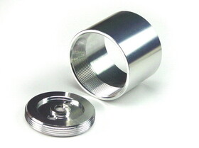 Epco Cylinder Flange For 1-1/16" Tubing, Polished Chrome