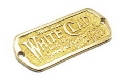 Epco Ice Box Plate - 904, Polished Brass