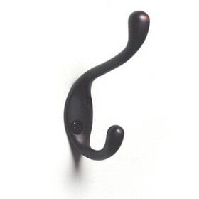 Epco Coat & Hat Hook, Polybagged W/ Screws