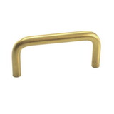 Epco Solid Brass Wire Pull, Dull Brass 64mm