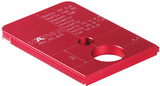 Hafele 001.25.625 Red Jig, Drill Guide for Rafix 20