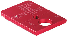 Hafele 001.25.625 Red Jig, Drill Guide for Rafix 20