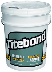 Hafele 003.15.097 Titebond&#174;, Speed Set Wood Glue,5 gallon