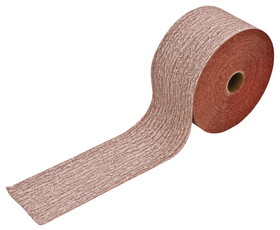 Hafele 005.32.101 Dri-Lube Resin Paper,Open Stick-On Roll,2 3/4" Premier Red,80 Grit,25 Yards