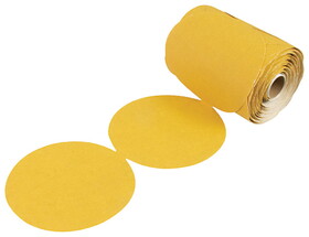 Hafele 005.32.819 Abrasive Disc, 5" Aluminum Oxide, PSA, Roll, No Holes,400 grit