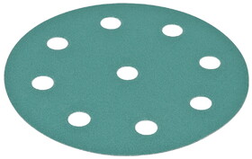 Hafele Abrasive FilmBac Disc Hook-N-Loop Premium 6" Aluminum Oxide 9 Holes